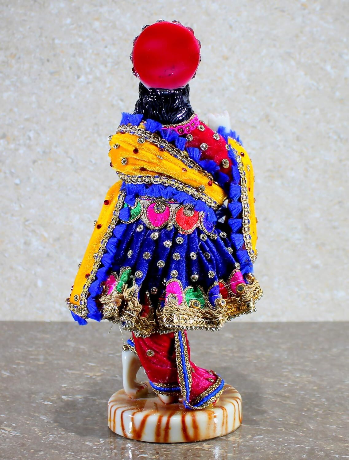 Esplanade Resin Krishna Kishan Murti Action Idol - Grab2buy