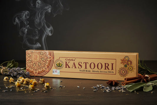 Goloka Organic Kastoori (Musk) Incense
