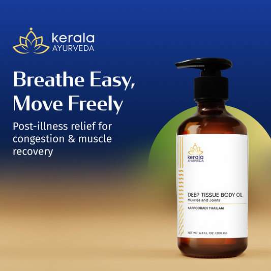 Deep Tissue Body Oil - Karpooradi Thailam 6.8 fl oz (200 ml)