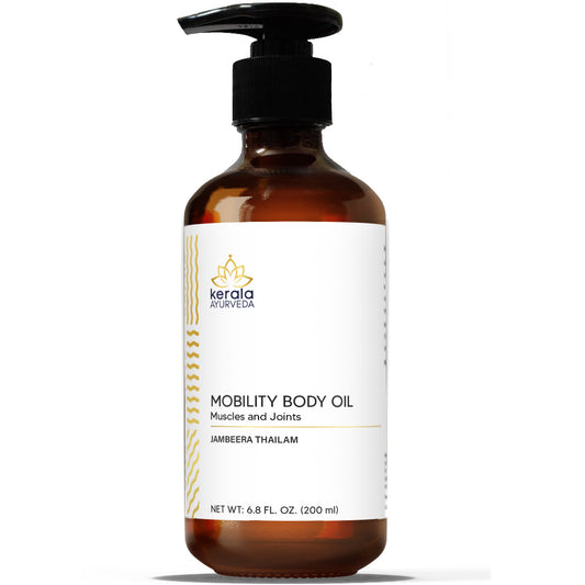 Mobility Body Oil - Jambeera Thailam 6.8 fl oz (200 ml)