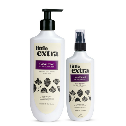 Little Extra Coco Onion Hair Oil & Shampoo Genie India