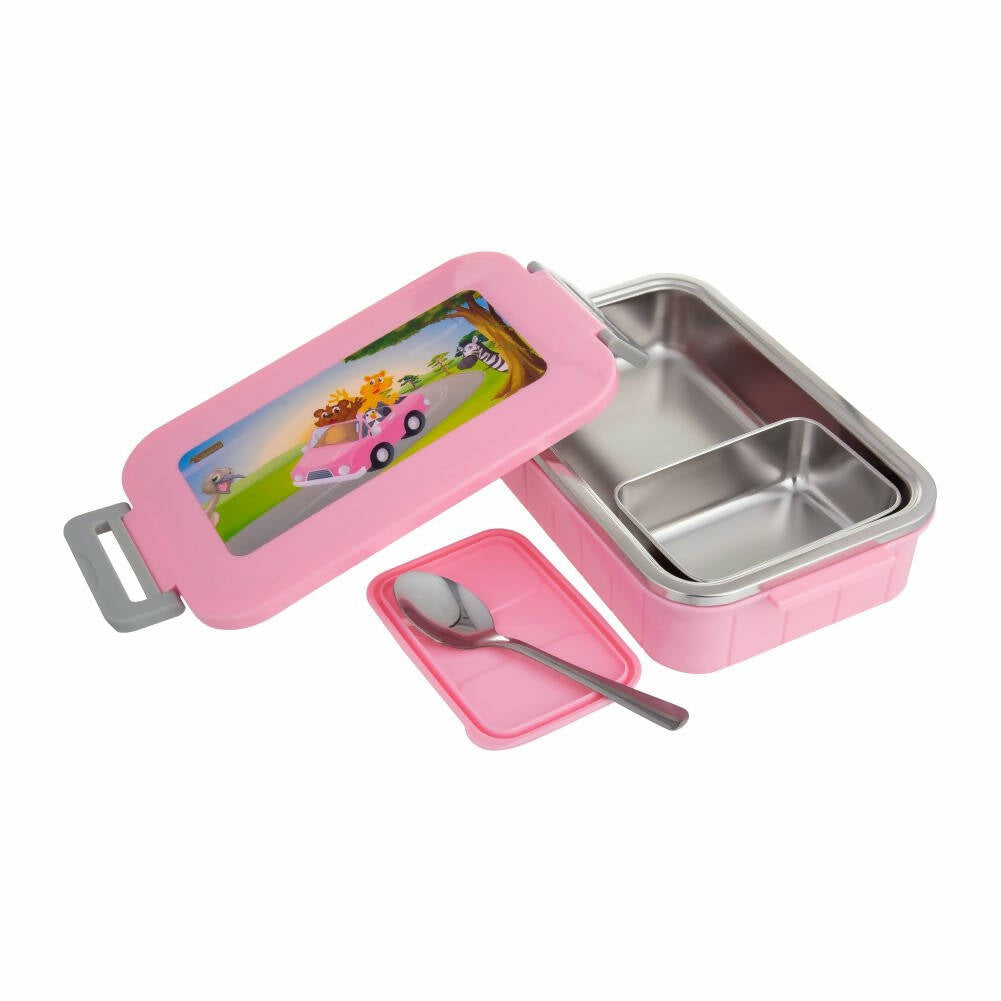 Dubblin Jerry Stainless Steel Lunch Box - Grab2buy