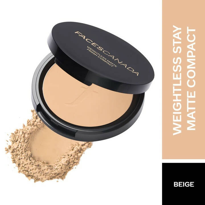 Faces Canada Weightless Stay Matte Compact SPF20-Beige 03 - Distacart