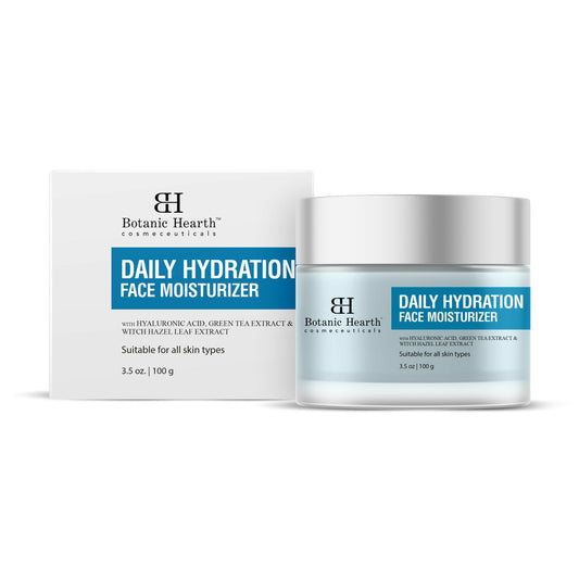 Botanic Hearth Daily Hydration Moisturizer for Face with Hyaluronic Acid & Green Tea Extract Grab2Buy Botanic Hearth Grab2Buy