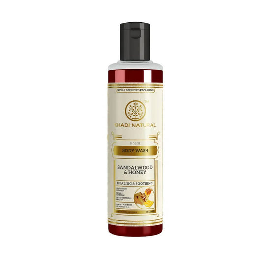 Khadi Natural Sandalwood & Honey Body Wash Grab2Buy Khadi Natural Grab2Buy