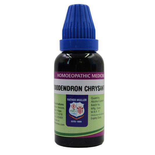 Father Muller Rhododendron Chrysanthum Mother Tincture Q - Grab2buy