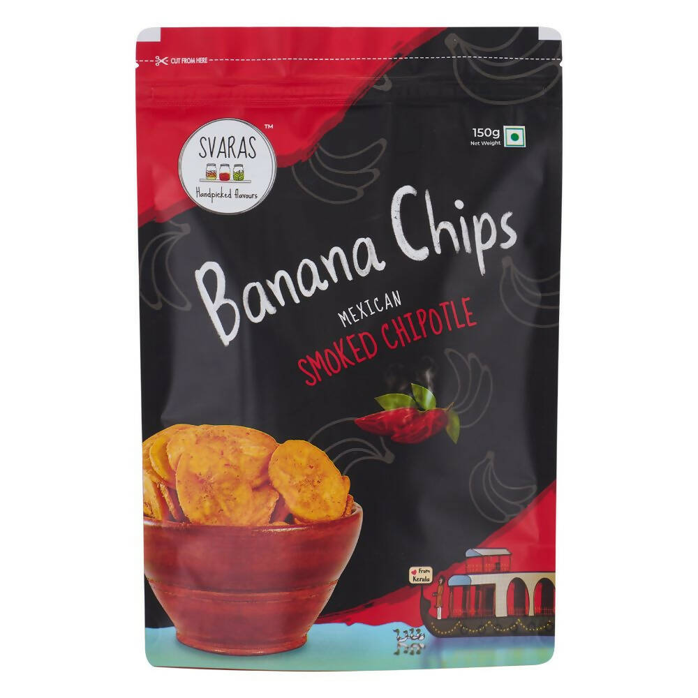 Svaras Kerala Banana Chips Smoked Chipotle - Grab2buy