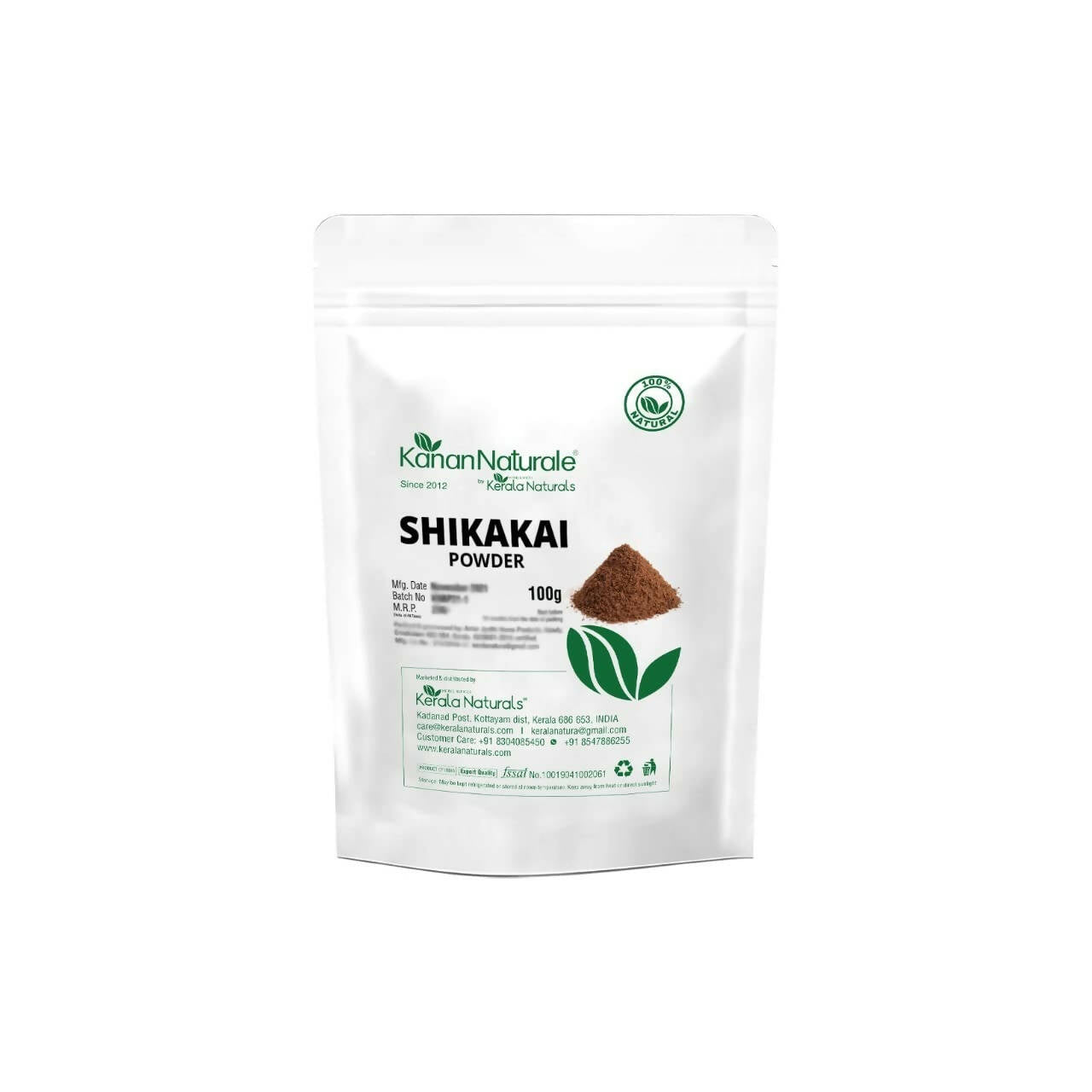 Kerala Naturals Shikakai Powder - Grab2buy