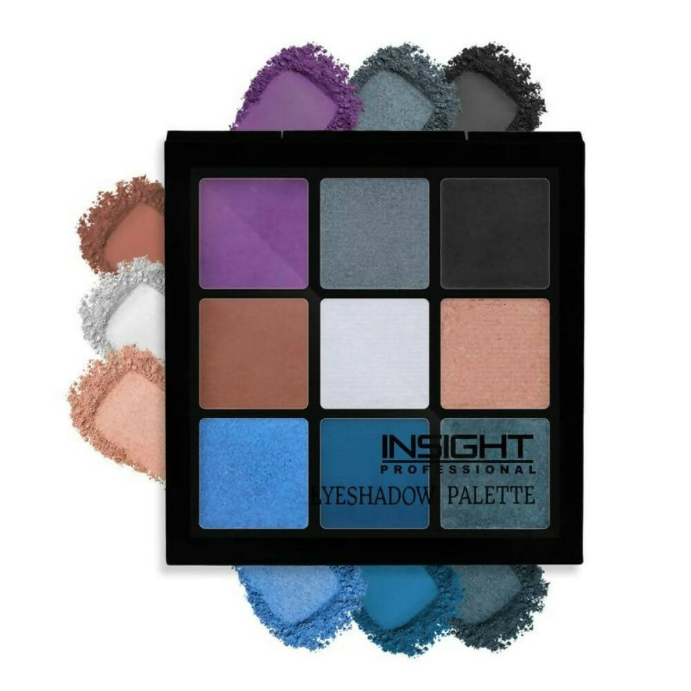 Insight Cosmetics 9 Color Eyeshadow Pallate - Smoky - Grab2buy