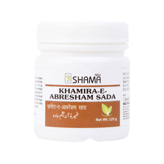 New Shama Khamira-E-Abresham Sada – Authentic Unani Heart, Brain & Nerve Tonic Wellness Electuary