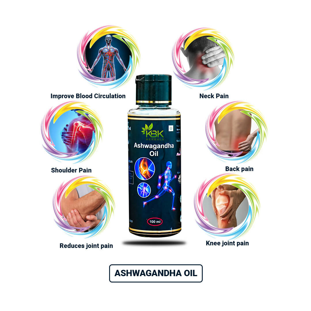 KBK Herbals Ashwagandha Oil - Distacart