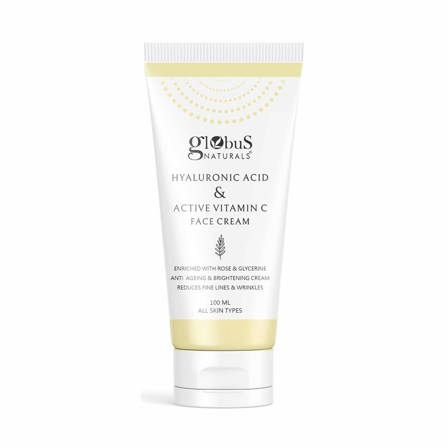 Globus Naturals Hyaluronic Acid & Vitamin C Anti Ageing Face Cream - Grab2buy