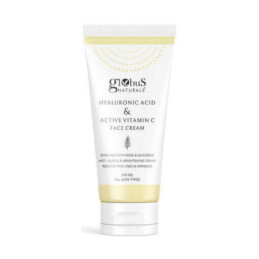 Globus Naturals Hyaluronic Acid & Vitamin C Anti Ageing Face Cream
