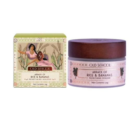 Old School Rituals Arrack of Rice & Banana Redefining Mousse Natural Face Moisturize Grab2Buy Old School Grab2Buy