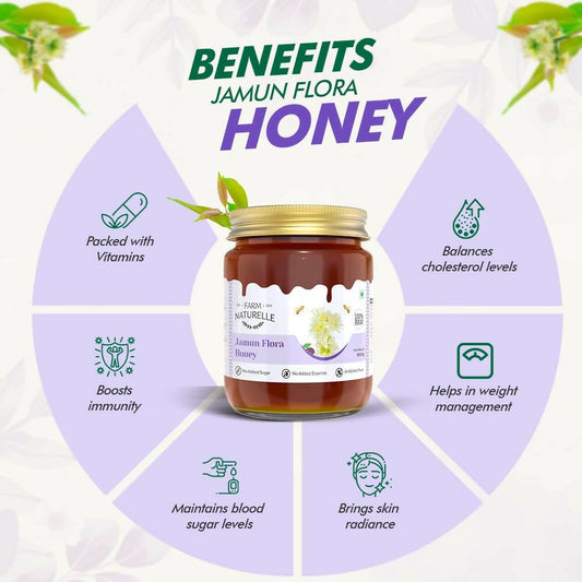 Farm Naturelle Jamun Flora Honey