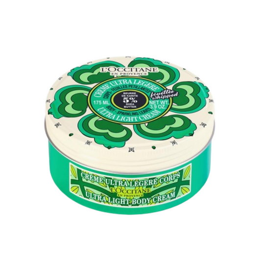 L'Occitane Sparkling Leaf Snow Sheer Body Cream