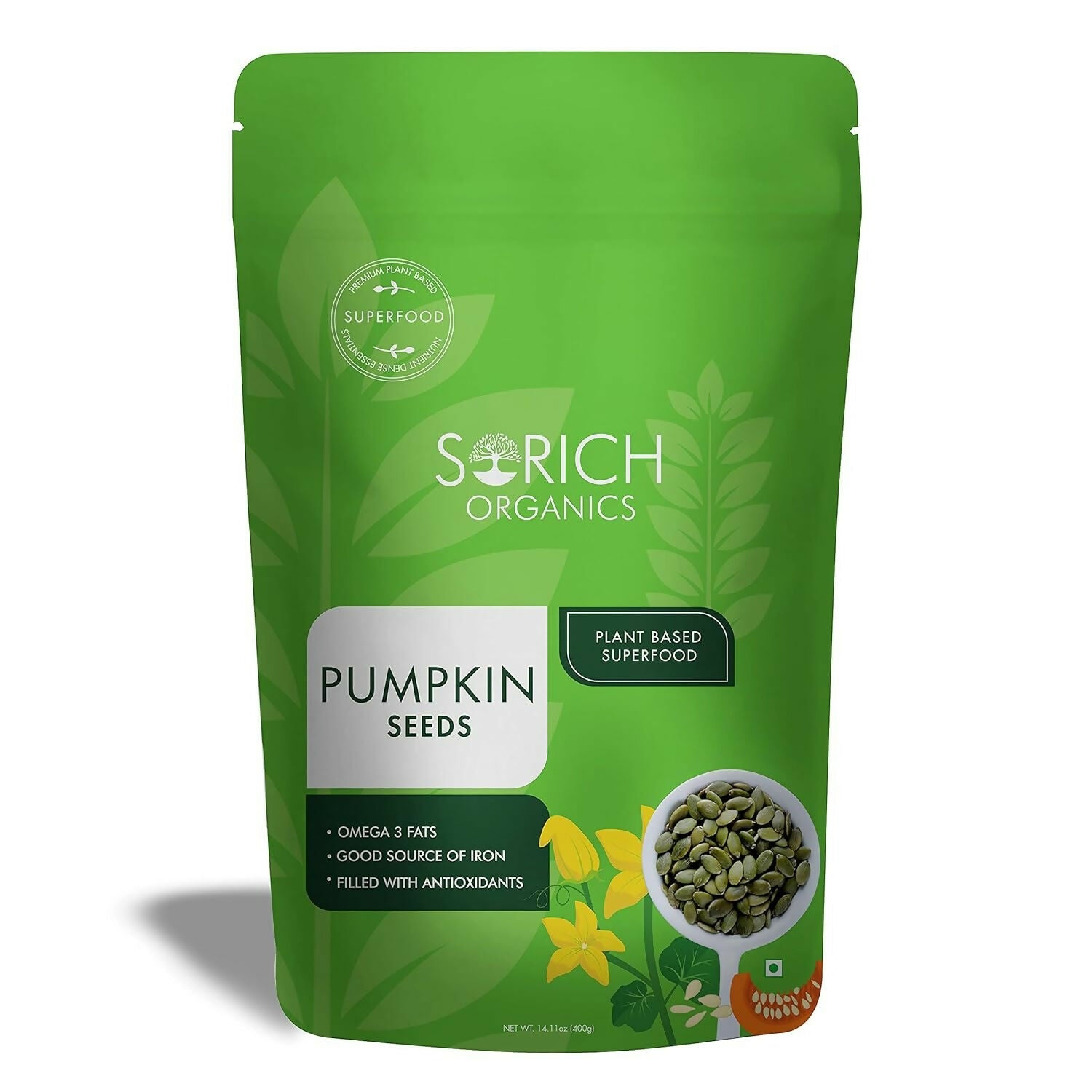 Sorich Organics Raw Pumpkin Seeds - Grab2buy