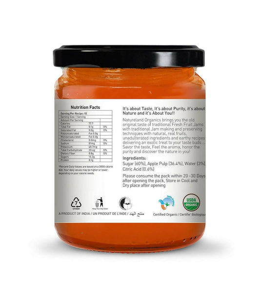 Nature Land Organics Apple Jam
