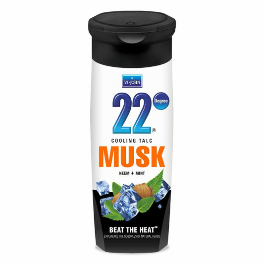 VI-JOHN 22 Degree Cooling Talc Beat the Heat Musk, Neem and Mint Grab2Buy VI-JOHN Grab2Buy