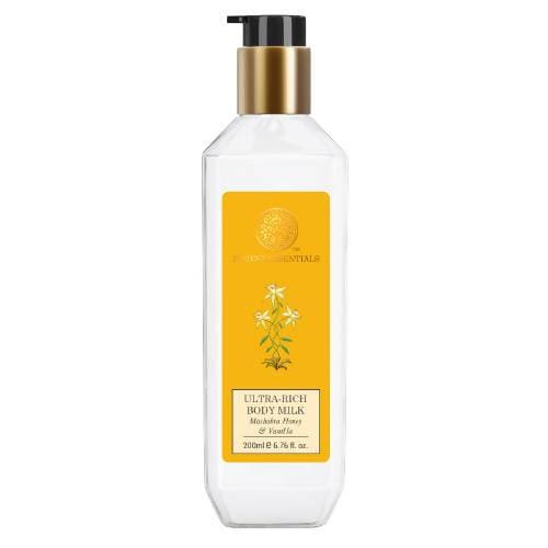 Forest Essentials Ultra-Rich Body Milk Mashobra Honey & Vanilla - Grab2buy