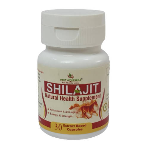 Deep Ayurveda SJ 500mg Veg Capsules - Grab2buy