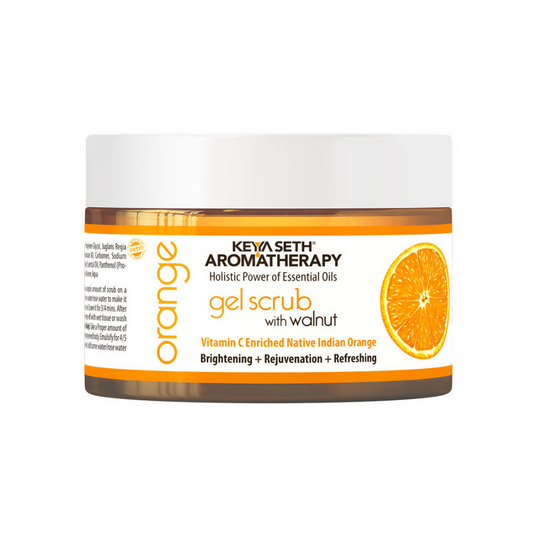 Keya Seth Aromatherapy Orange Gel Scrub with Walnut Grab2Buy Keya Seth Aromatherapy Grab2Buy