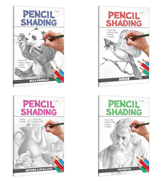 Pencil Shading Birds & Animals.