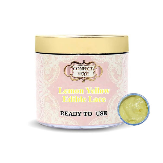 Confect Lemon Yellow | Edible Lace