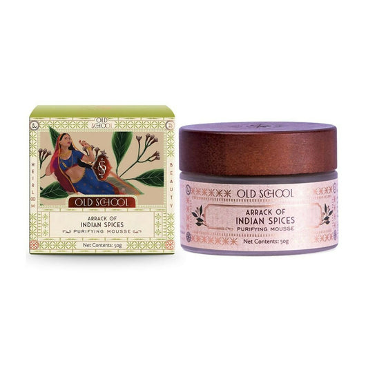 Old School Rituals Arrack of Indian Spices Purifying Mousse Natural Face Moisturizer Grab2Buy Old School Grab2Buy