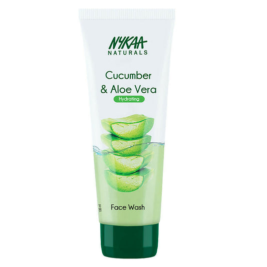 Nykaa Naturals Cucumber & Aloe Vera Face Wash for Hydrated Skin