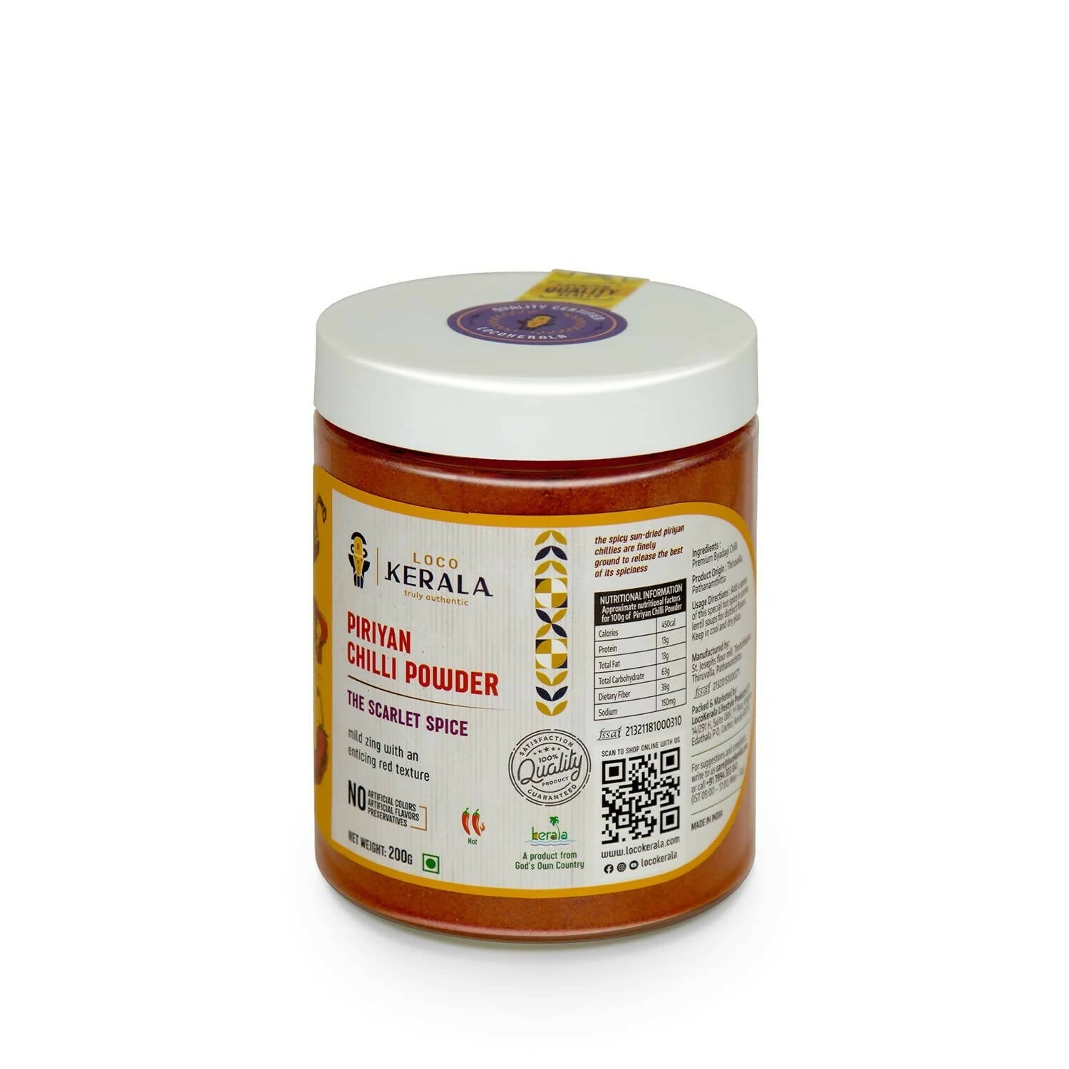 LocoKerala The Scarlet Spice Piriyan Chilli Powder - Grab2buy