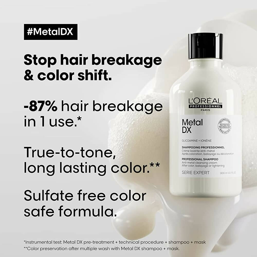 L'Oreal Paris Metal Dx Shampoo & Hair Mask Combo-Serie Expert - Distacart
