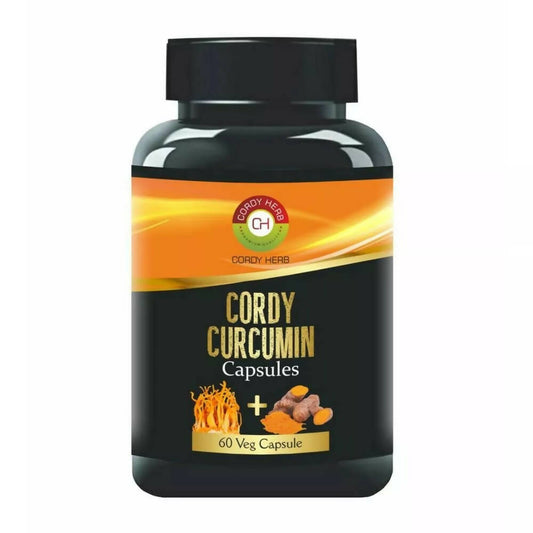 Cordy Herb Cordy Curcumin Veg Capsules - Grab2buy