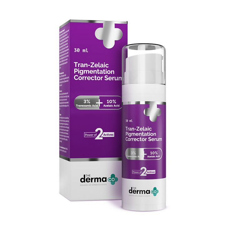 The Derma Co Tran-Zelaic Pigmentation Corrector Serum with Tranexamic Acid & Azelaic Acid - Grab2buy