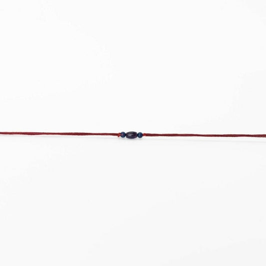 Indianvibez Bodh Rakhi For Courage Real Crystal Stone Rakhi With Authenticity Certificate