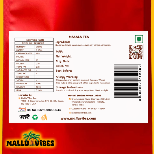 Mallu Vibes Masala Tea