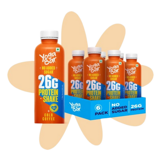 Yoga Bar 26g Protein Shake - Cold Coffee Grab2Buy Yoga Bar Grab2Buy