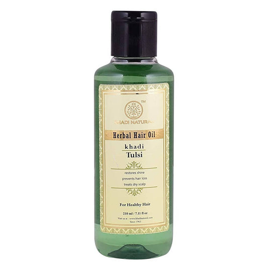 Khadi Natural Tulsi Hair Oil Grab2Buy Khadi Natural Grab2Buy
