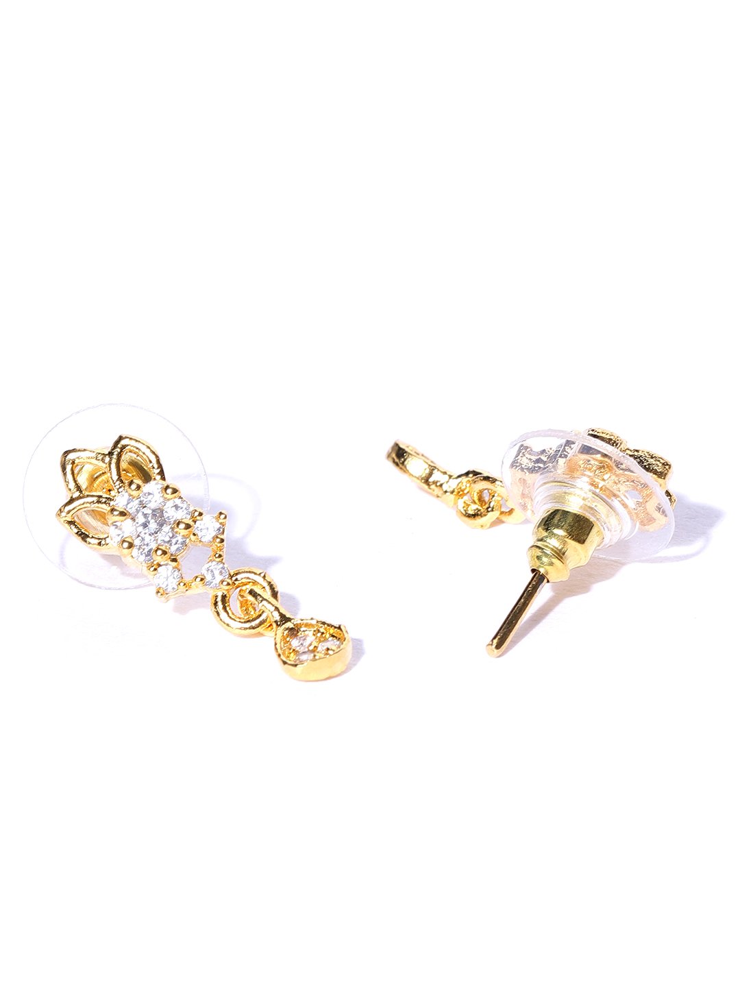 Priyaasi Women American Diamond Mangalsutra Set With Earrings - Grab2buy
