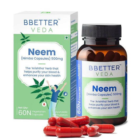 BBETTER Veda Neem Nimba Capsules - Grab2buy