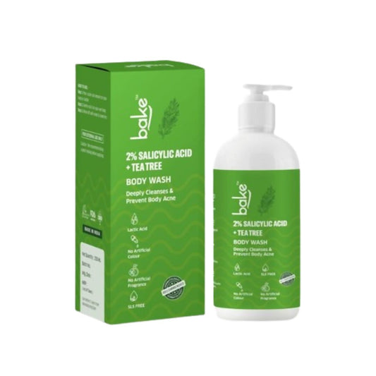 Bake 2% Salicylic Acid + Tee Tree Body Wash Grab2Buy Bake Grab2Buy