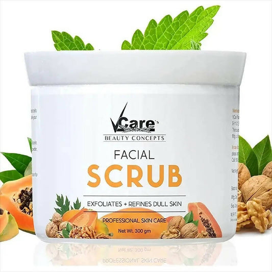 VCare Face Scrub Enriched With Natural Walnut Extracts Grab2Buy VCare Grab2Buy