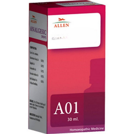 Allen Homeopathy A01 Analgesic Drops