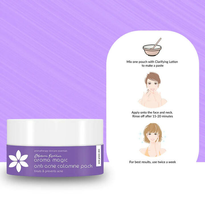 Blossom Kochhar Aroma Magic Anti Acne Calamine Pack - Grab2buy