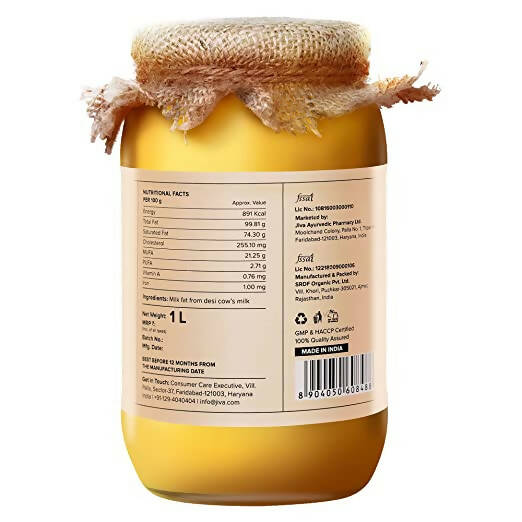 Jiva Ayurveda A2 Gir Desi Cow Ghee Combo - Distacart