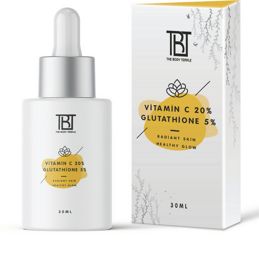 The Body Temple Vitamin C 20% + Glutathione 5% Face Serum Grab2Buy The Body Temple Grab2Buy