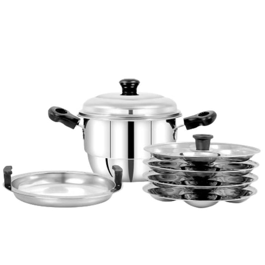 Pigeon Stainless Steel Hot 20 Idly Pot/Idly Maker with Steamer Grab2Buy Pigeon Grab2Buy