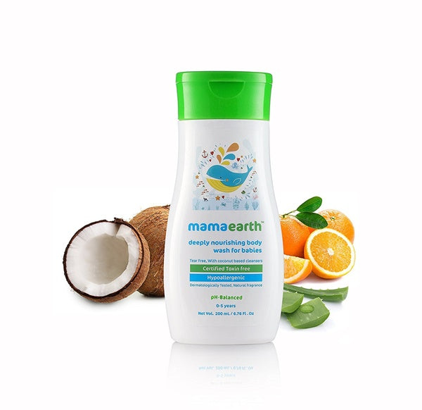 Mamaearth Nourishing Deeply Nourishing Body Wash (200 ml)