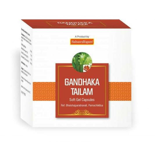 Sahasrayogam Gandhaka Tailam Capsules - Grab2buy