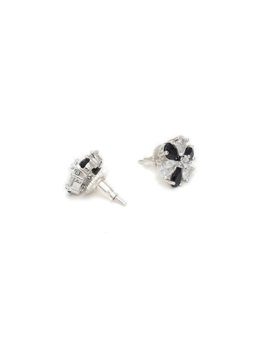 stone stud (Black and white) - Ruby Raang - Grab2buy